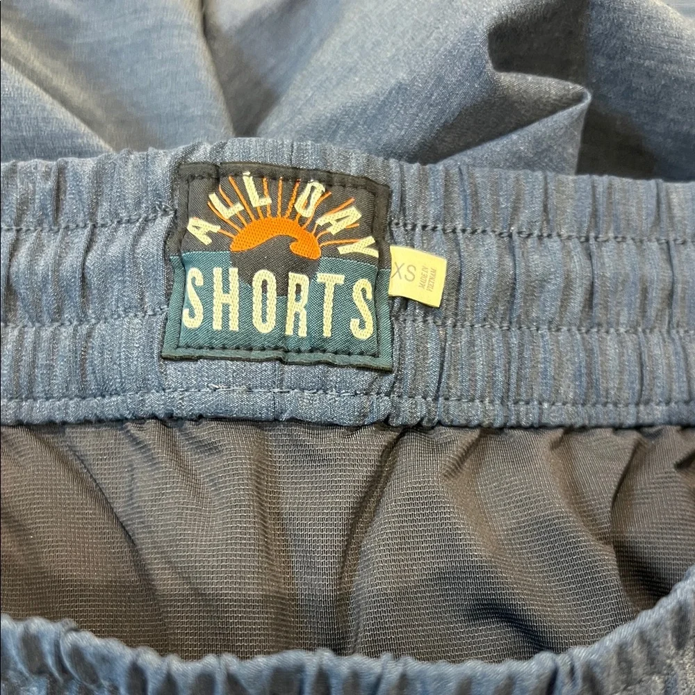 Men's Blue “All Day” Faherty Casual Shorts